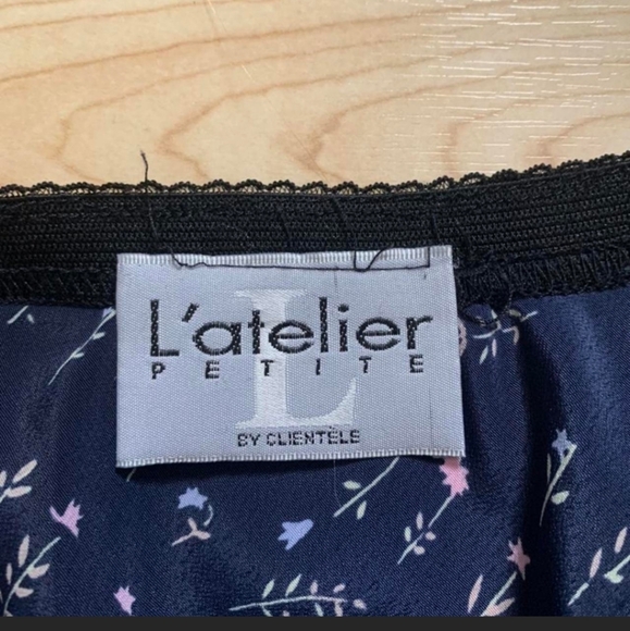 L'atelier | Vintage Ditsy Floral Slip Skirt - Picture 3 of 4